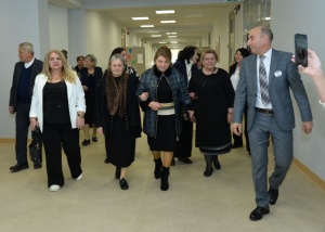 Veteran m&uuml;əllimlərlə unudulmaz g&ouml;r&uuml;ş