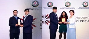 Azərbaycan Mədəniyyət El&ccedil;ilərinin I Forumunda diaspor n&uuml;mayəndələri təltif olunub