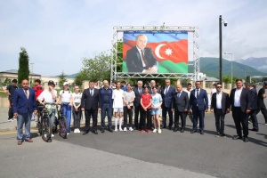 Oğuzda Heydər Əliyevin anadan olmasının ildönümünə həsr edilmiş  idman turnirləri keçirilib