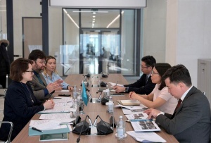 T&uuml;rk Mədəniyyəti və İrsi Fondu ilə Qazaxıstan Respublikası Milli Bankı arasında yeni əməkdaşlıq istiqamətləri