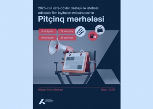 Film layihələrinin pit&ccedil;inq mərhələsinə start verilir