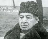 Seçmə şeirlər – RƏSUL RZA, Son şeirləri