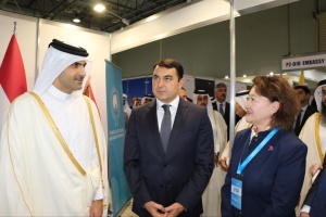 T&uuml;rk d&uuml;nyasının mədəniyyəti və irsini layiqincə təmsil edən stendlə tanışlıq