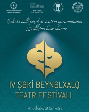 Yaxşı ki, tamaşalarda xeyr şər üzərində qələbə çalır - ŞƏKİDƏ TEATR FESTİVALI BAŞLAYIR