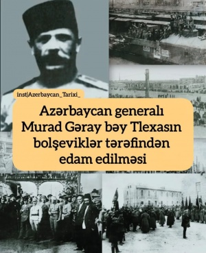 Maraqlı söhbətlər -  Rusların qurbanı olmuş general Tlexas