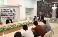 YAĞIŞLI BİR GÜN İDİ - Hacıqabulda Varislə görüş keçirildi