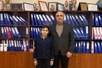 &ldquo;Bir direktor və bir şagird&rdquo; layihəsində Elman Həşimov və Mətin Məmmədov