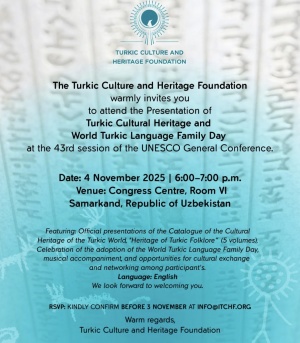 YUNESKO 15 dekabr g&uuml;n&uuml;n&uuml; T&uuml;rk Dili Ailəsi G&uuml;n&uuml; elan etdi