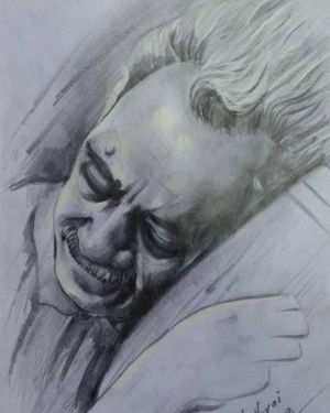 Rəsm qalereyası - Nəvai Metin, &ldquo;Aşıq Ədalətin portreti&rdquo;