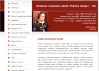 100 illiyi qeyd edilən Mədinə G&uuml;lg&uuml;n Gənclər Kitabxanasında anılıb