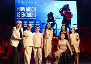 &ldquo;Art Weekend&rdquo; &ccedil;ər&ccedil;ivəsində &ldquo;Nə qədər kifayətdir?&rdquo; adlı inkl&uuml;ziv rəqs tamaşası təqdim edilib