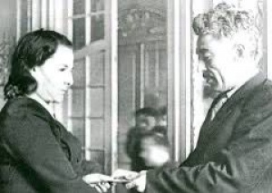 Nigar Rəfibəyli və Səməd Vurğun