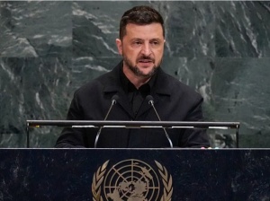 G&Uuml;N&Uuml;N FOTOSU - Zelenski BMT Baş Assambleyasında