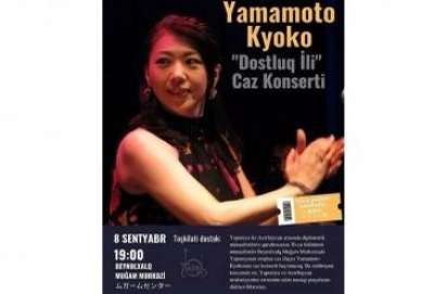 Məşhur yapon ifaçı Yamamoto Kyokonu Bakıda konsert verəcək