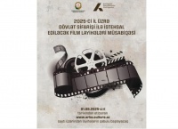 “Dövlət sifarişi ilə istehsal ediləcək film layihələri” müsabiqəsi elan edilib