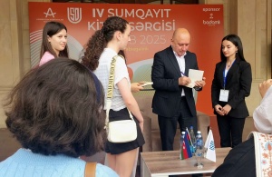 IV Sumqayıt Kitab Sərgisi uğurla davam edir