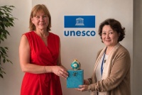 T&uuml;rk Mədəniyyəti və İrsi Fondunun prezidenti ilə UNESCO-nun Mədəniyyət və F&ouml;vqəladə Hallar Qurumunun direktoru arasında g&ouml;r&uuml;ş ke&ccedil;irilib