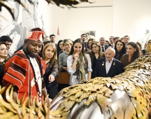 Heydər Əliyev Mərkəzində “Yenidən doğulmuş gözəllik” adlı sərgi açılıb