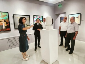 Şəkidə ustad dərsləri və sərgi ke&ccedil;irilib