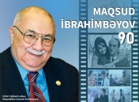 Gənclər Kitabxanasında Xalq yazıçısı Maqsud İbrahimbəyovun 90 illlik yubileyi münasibətilə materiallar istifadəçilərə təqdim edilir