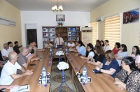 Şəkidə Milli Mətbuat G&uuml;n&uuml; m&uuml;nasibətilə "Milli mətbuatımızın &ldquo;Əkin&ccedil;i&rdquo; yolu" adlı elmi seminar ke&ccedil;irilib