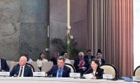 T&uuml;rk Mədəniyyəti və İrsi Fondunun prezidenti İssık-Kul Beynəlxalq Forumunun plenar iclasında &ccedil;ıxış edib