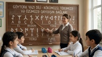 Azərbaycandan T&uuml;rk D&uuml;nyasına &ouml;zə qayıdış &ouml;rnəyi: G&ouml;yt&uuml;rk yazısının dir&ccedil;əlişi