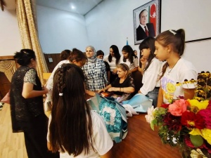 Oğuzda Gülxani Pənahla görüş keçirilib