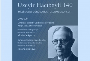 Beynəlxalq Muğam Mərkəzi m&ouml;vs&uuml;m&uuml; Milli Musiqi G&uuml;n&uuml;nə həsr olunmuş konsert proqramı ilə a&ccedil;acaq
