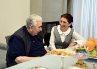 Xalq artisti Arif Babayevə Heydər Əliyev Mükafatı təqdim olunub