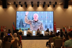 Yay d&uuml;şərgəsində b&ouml;y&uuml;k maraq yaradan &ldquo;Xankəndi&rdquo; paneli