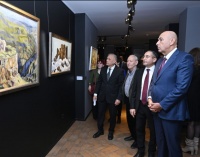 &ldquo;Təsviri incəsənətdə Qərbi Azərbaycan hekayəsi&rdquo; m&ouml;vzusunda rəsm m&uuml;sabiqəsinin yekun sərgisinin a&ccedil;ılışı olub
