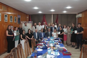 Mədəniyyət Nazirliyi və Teatr Xadimləri İttifaqı milli mətbuatın 150 illiyi münasibətilə tədbir keçirib