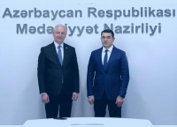 Mədəniyyət naziri Beynəlxalq Türk Akademiyasının prezidenti ilə əməkdaşlıq planlarını müzakirə edib