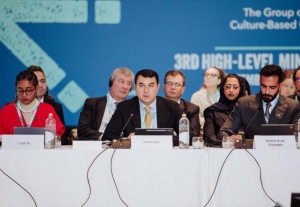 Mədəniyyət naziri UNESCO-nun konfransında &ccedil;ıxış edib