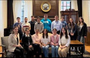 Bostonda azərbaycanlı tələbə və gənclərlə g&ouml;r&uuml;ş olub