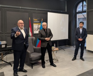 Fəxrəddin Manafov Macarıstan Azərbaycan Evinin qonağı olub