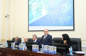 AMEA-da Vaqif Aslanın 75 illik yubileyi qeyd edildi