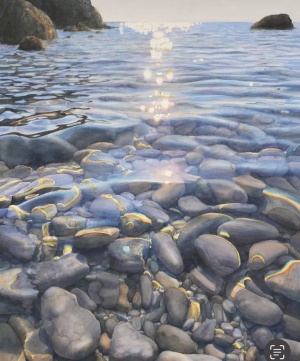 RƏSM QALEREYASI: Ruhiyə Qərib, “Ağ dəniz”