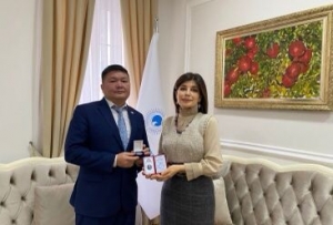 Günay Əfəndiyeva “Çingiz Aytmatov medalı”na layiq görülüb