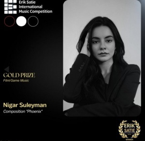 Nigar Süleymanın “Zümrüd quşu” filminə bəstələdiyi saundtrek beynəlxalq mükafata layiq görülüb
