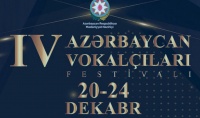 IV Azərbaycan Vokalçıları Festivalı keçiriləcək