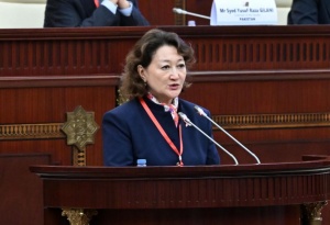 T&uuml;rk Mədəniyyəti və İrsi Fondunun prezidenti Beynəlxalq Parlament Konfransında &ccedil;ıxış edib