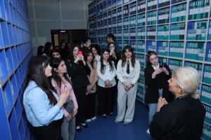 BDU tələbələri &uuml;&ccedil;&uuml;n AzTV-də ke&ccedil;irilən infotur barədə