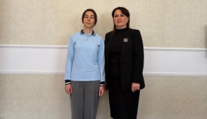 "Bir direktor, bir şagird" Sevda Abdullayeva və Dərya Ceyidova ilə