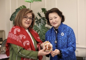 T&uuml;rk Mədəniyyəti və İrsi Fondunun Prezidenti ilə Qaziantep B&ouml;y&uuml;kşəhər Bələdiyyə sədri arasında g&ouml;r&uuml;ş ke&ccedil;irilib