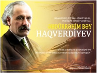 Bu gün Əbdülrəhim bəy Haqverdiyevin 155 illiyidir – GƏNCLƏR KİTABXANASININ TÖHFƏSİ