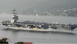GÜNÜN FOTOSU: ABŞ öz flaqmanını Karib dənizinə göndərdi