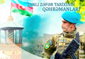 Gənclər Kitabxanasında “Şanlı Zəfər tarixinin qəhrəmanları” layihəsi davam edir