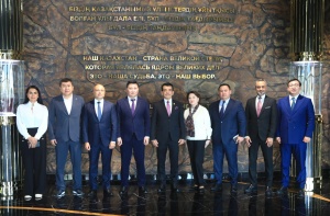 T&uuml;rk Mədəniyyəti və İrsi Fondunun təşəbb&uuml;s&uuml; ilə ISESCO-nun baş direktoru ilə T&uuml;rkistan akimi bir araya gəlib